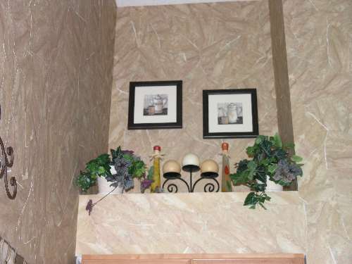 PL185651 Travertine Nutmeg Paper Illusion Picture Gallery